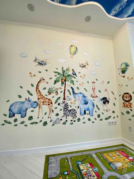Savanna Wall Decals 14.8