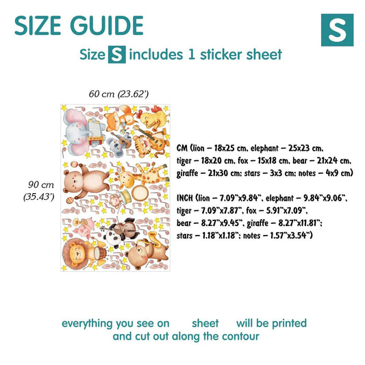 Animal Band Wall Decals