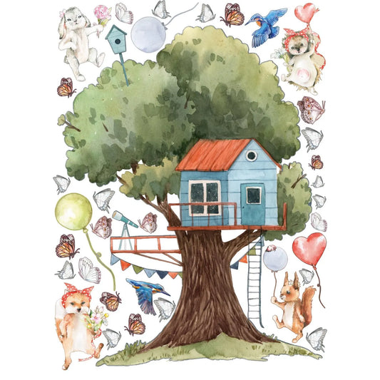 Tree House Wall Decal 1.4