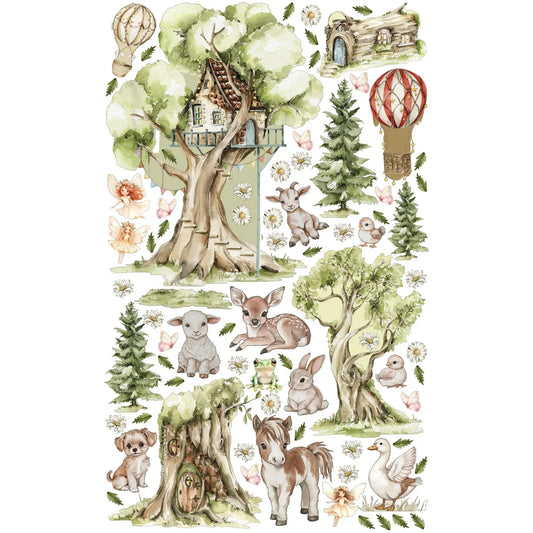 Tree House Wall Decal 1.6