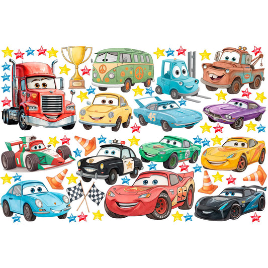 Cars Wall Decal 99.1