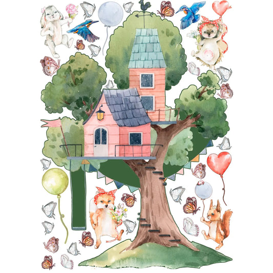 Tree House Wall Decal 1.1
