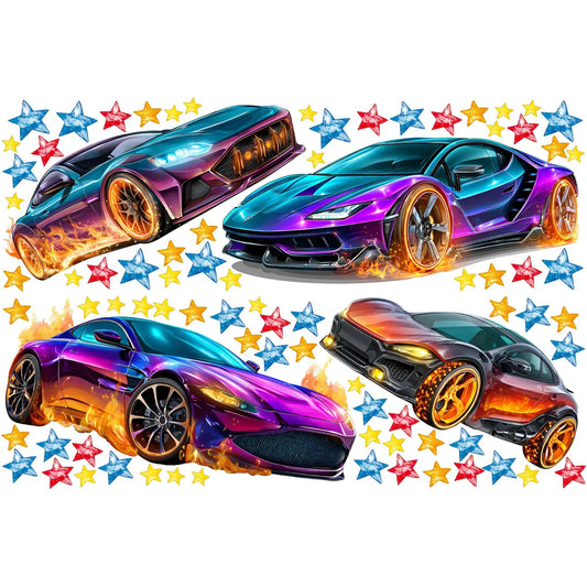 Cars Wall Decal 99.6