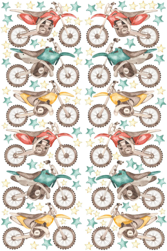 Motorcycle Wall Decals 4.2