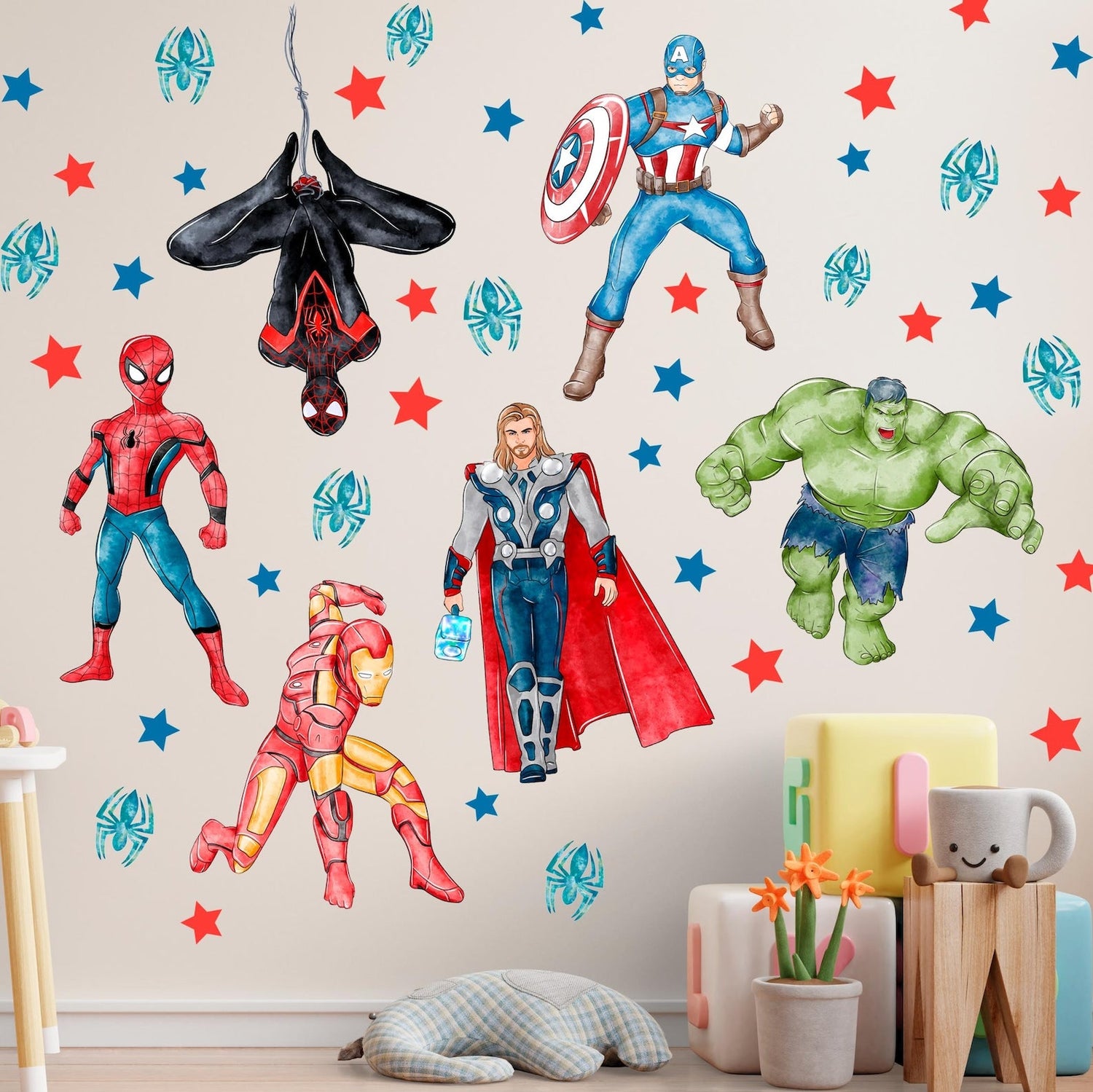 Superhero Wall Decal