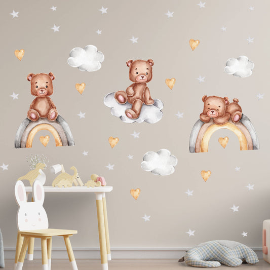 Bears Wall Decals 7.0