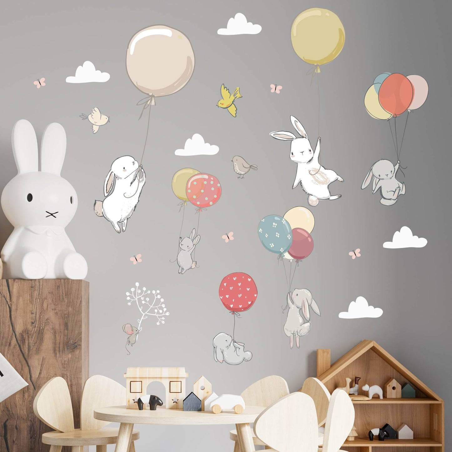 Bunnies Wall Decals 11.0
