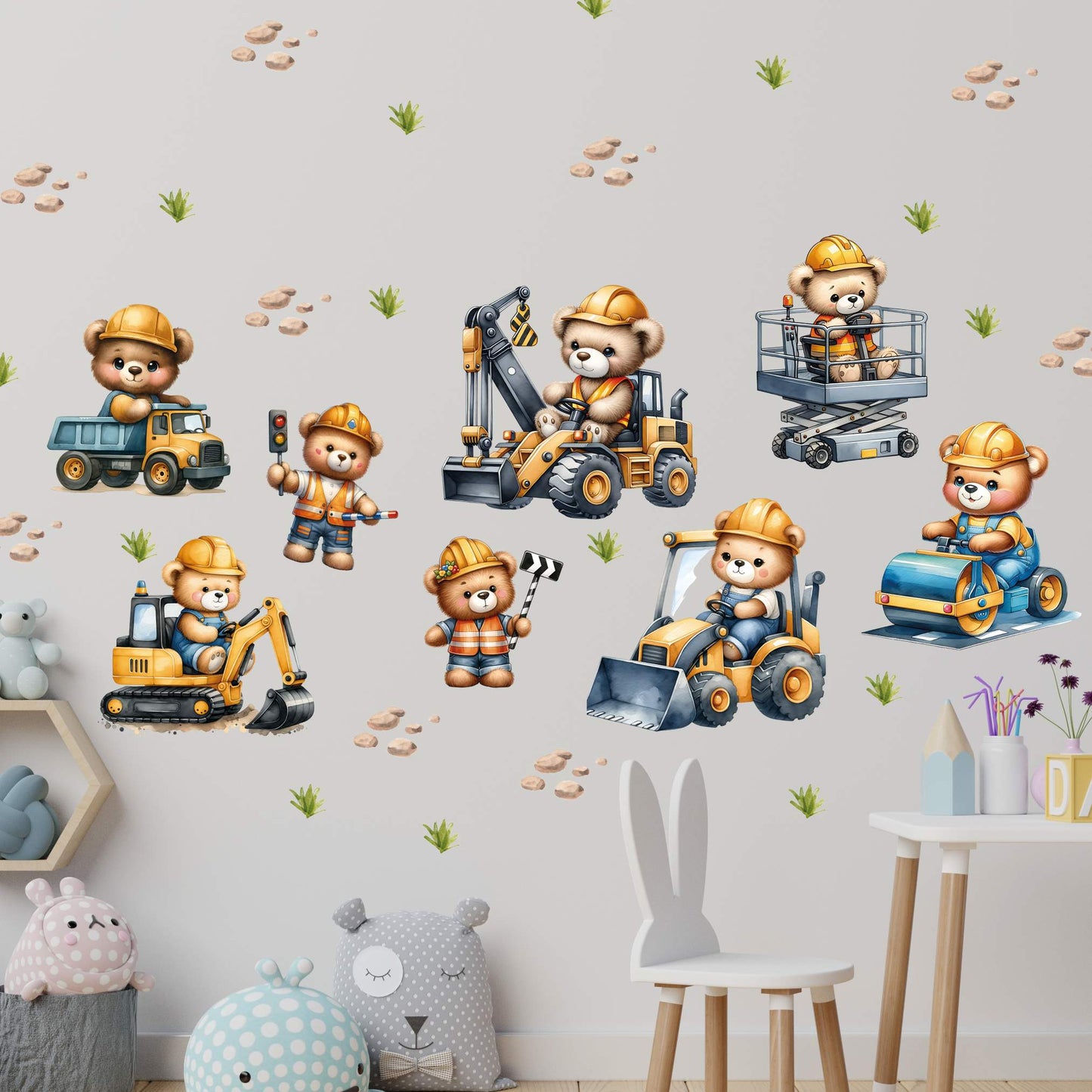 Bears builders Wall decals