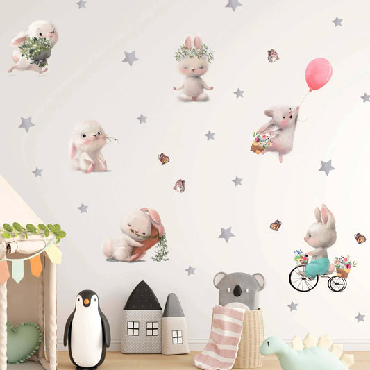 Bunnies Wall Decals 2.0