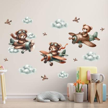 Bears Wall Decals 8.0