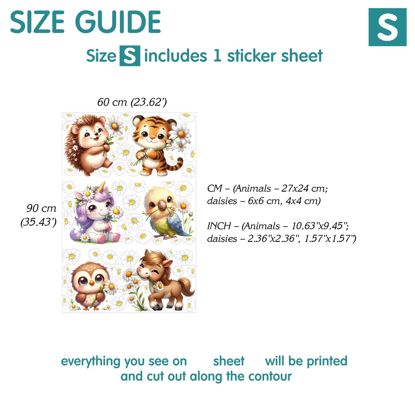 Animals Wall Decals 11.0