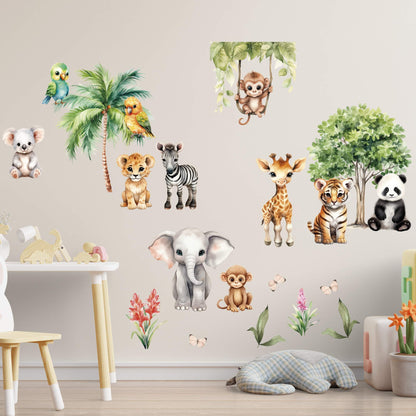 Savanna animals Wall Decals 3.0