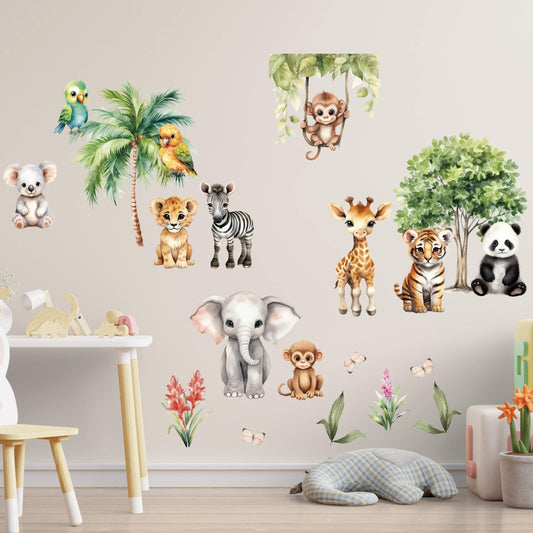Savanna animals Wall Decals 3.0