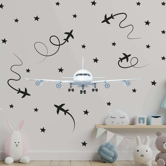 Airplane Wall Decals 1.17
