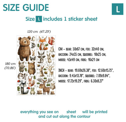 Forest Wall decals 9.0