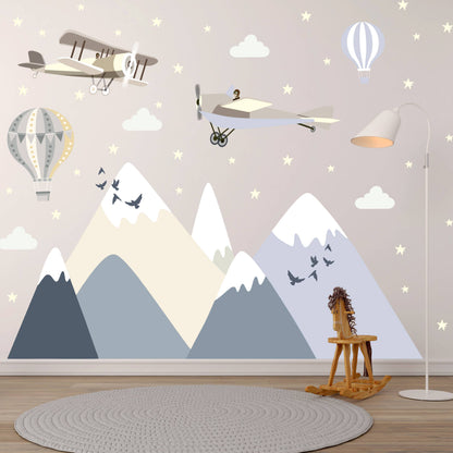 Mountains Wall Decals 2.0