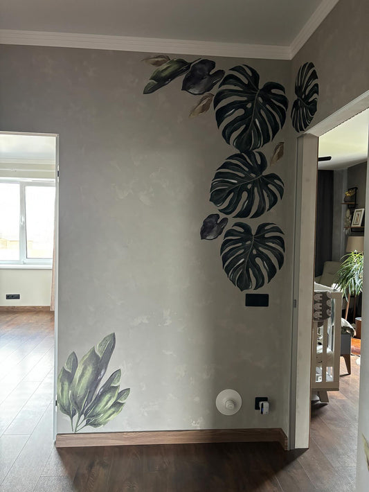 Tropical leaves Wall decals