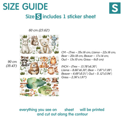 Animals Wall Decals 9.2