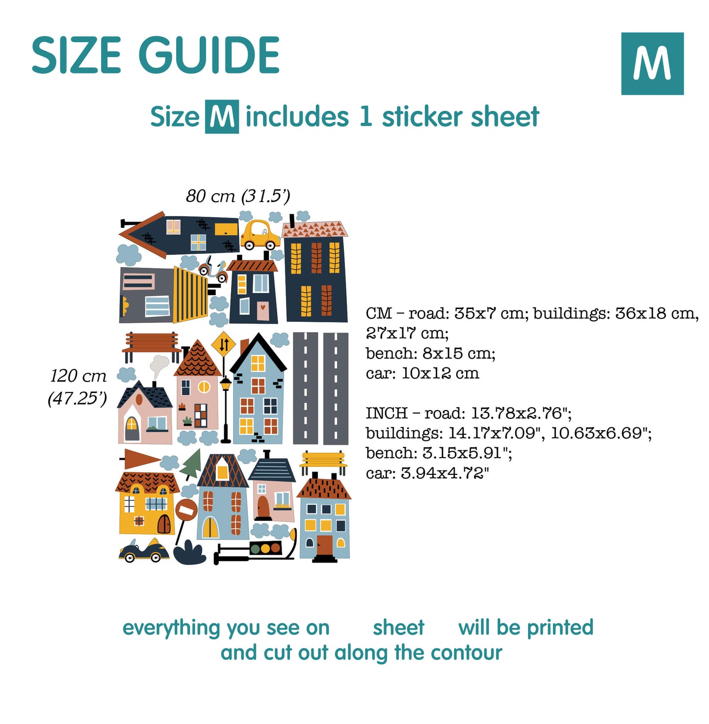 Town Wall decals 9.2