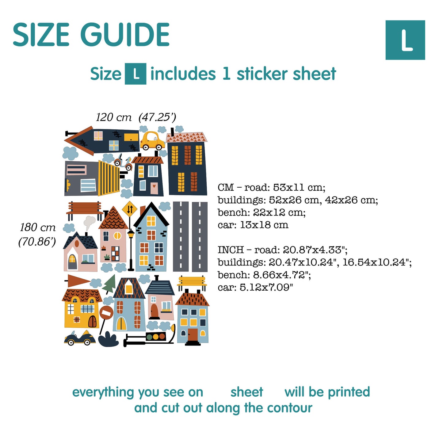 Town Wall decals 9.2