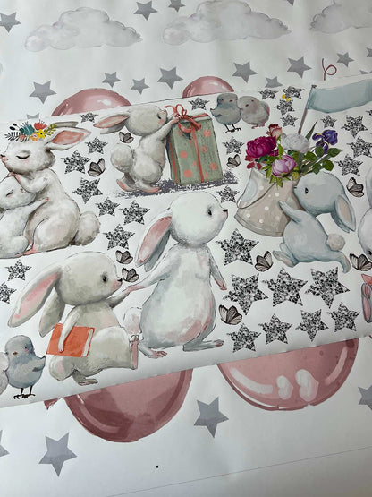 Bunnies Wall Decals 7.26