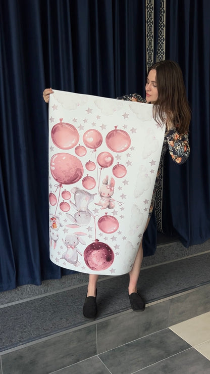 Bunnies Flying Wall Decals