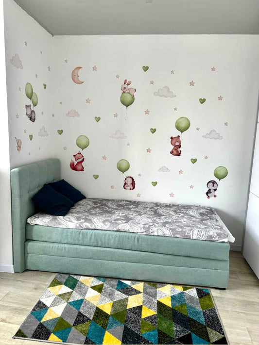 Flying animals Wall Decals 2.0 (Green)