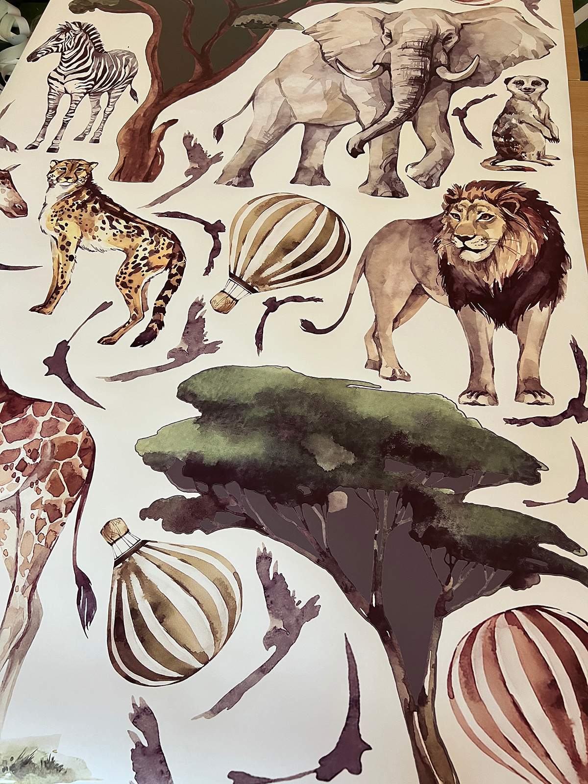 Africa Wall Decals 14.6