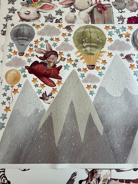 Mountains Wall Decals