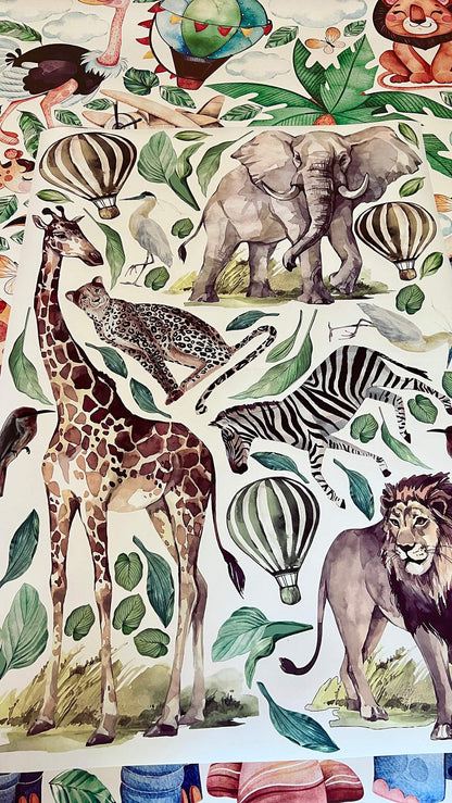 Africa Wall Decals 14.6