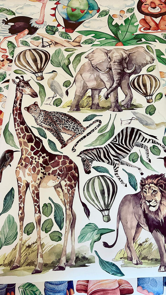 Africa Wall Decals 14.4