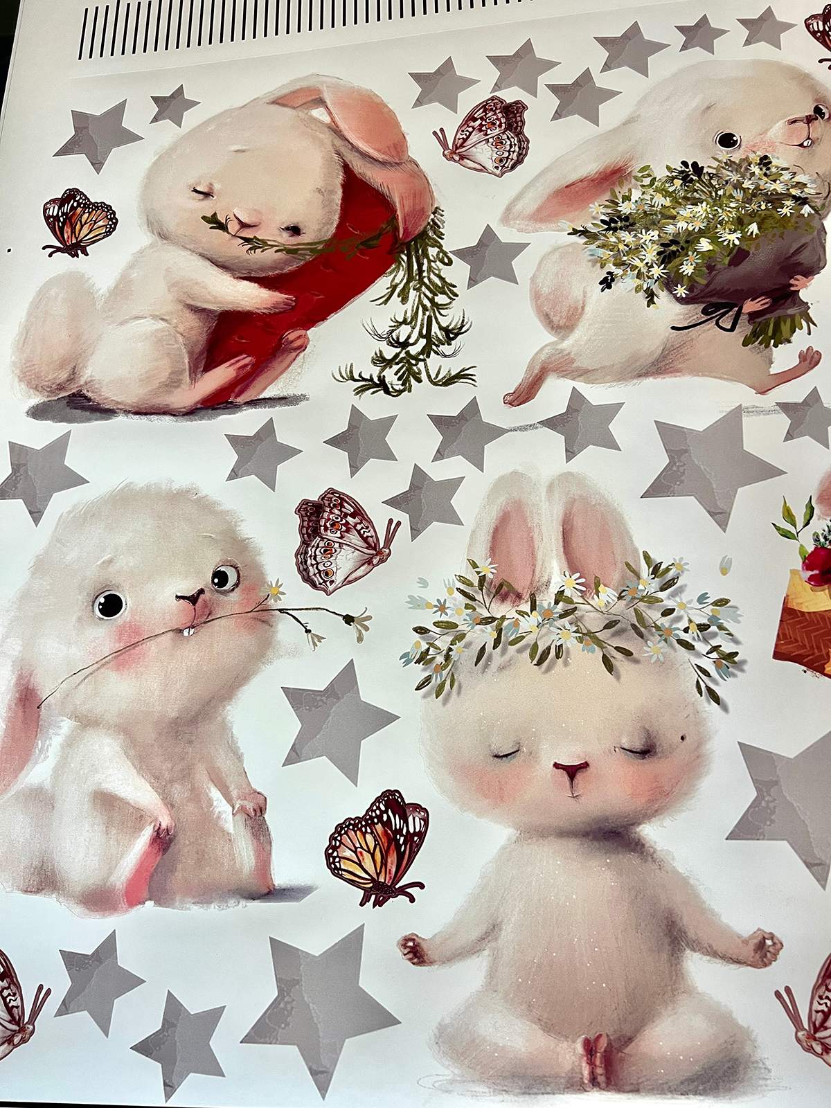Bunnies Wall Decals 2.0