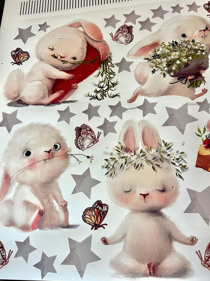 Bunnies Wall Decals 2.0