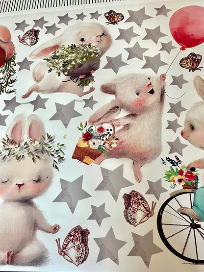 Bunnies Wall Decals 2.0