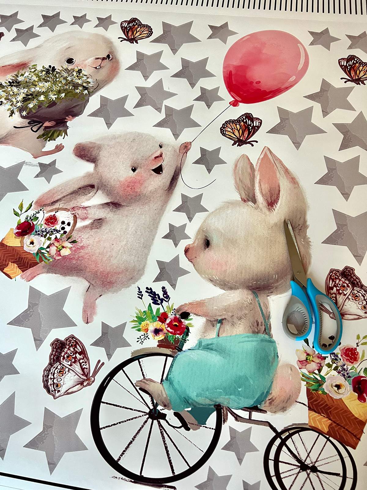 Bunnies Wall Decals 2.0