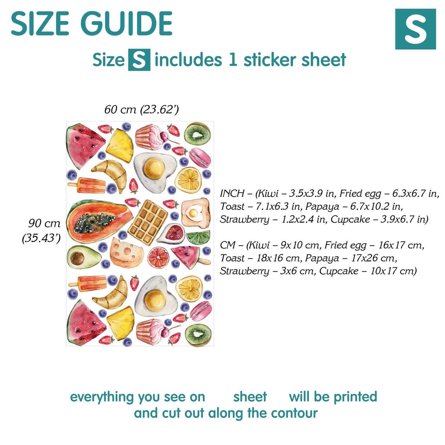 Kitchen Wall Decals 2.1