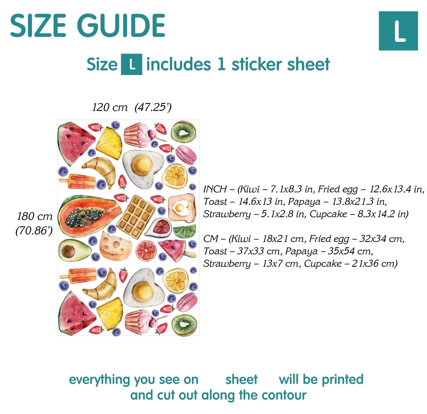 Kitchen Wall Decals 2.1