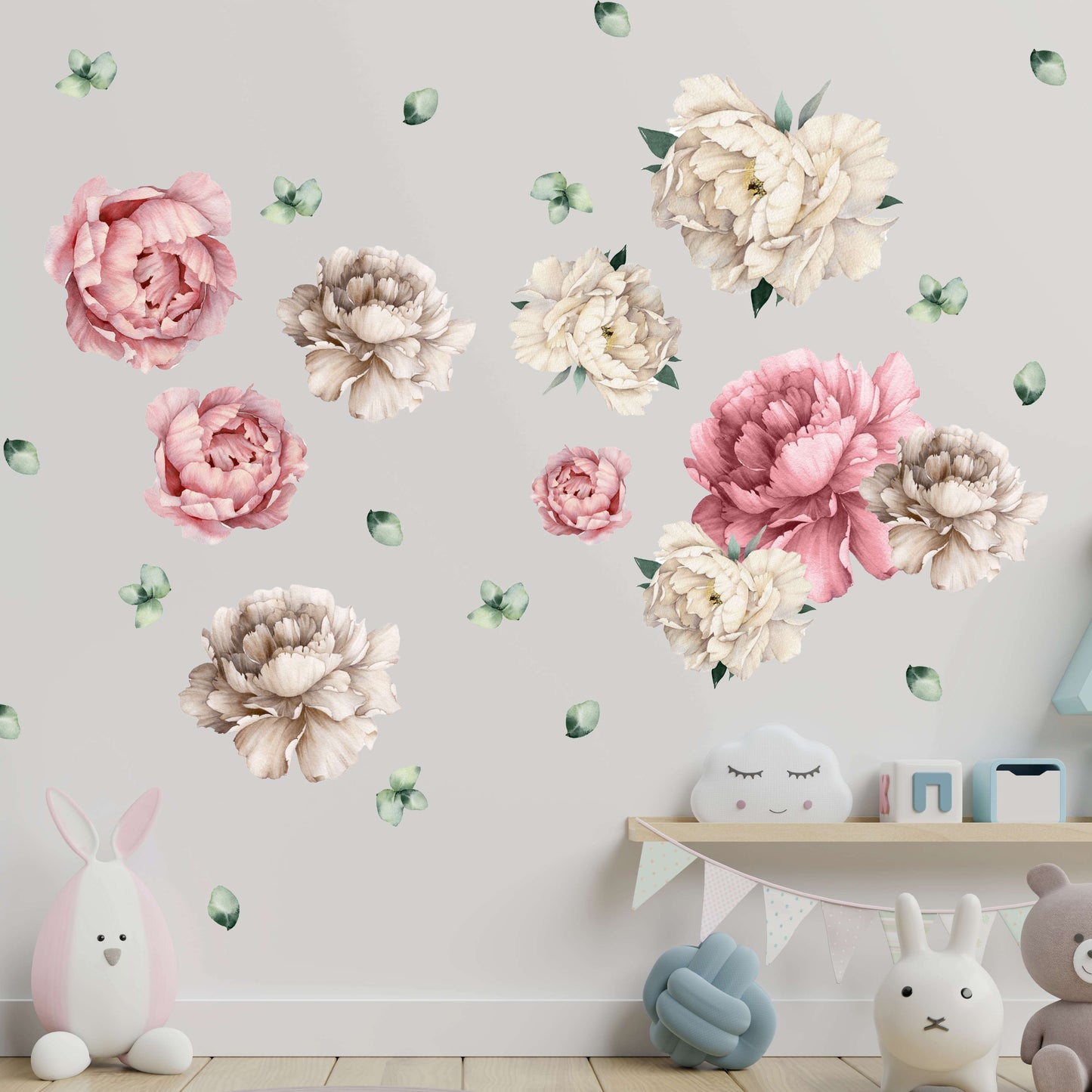 Peonies Wall Decals 22.14
