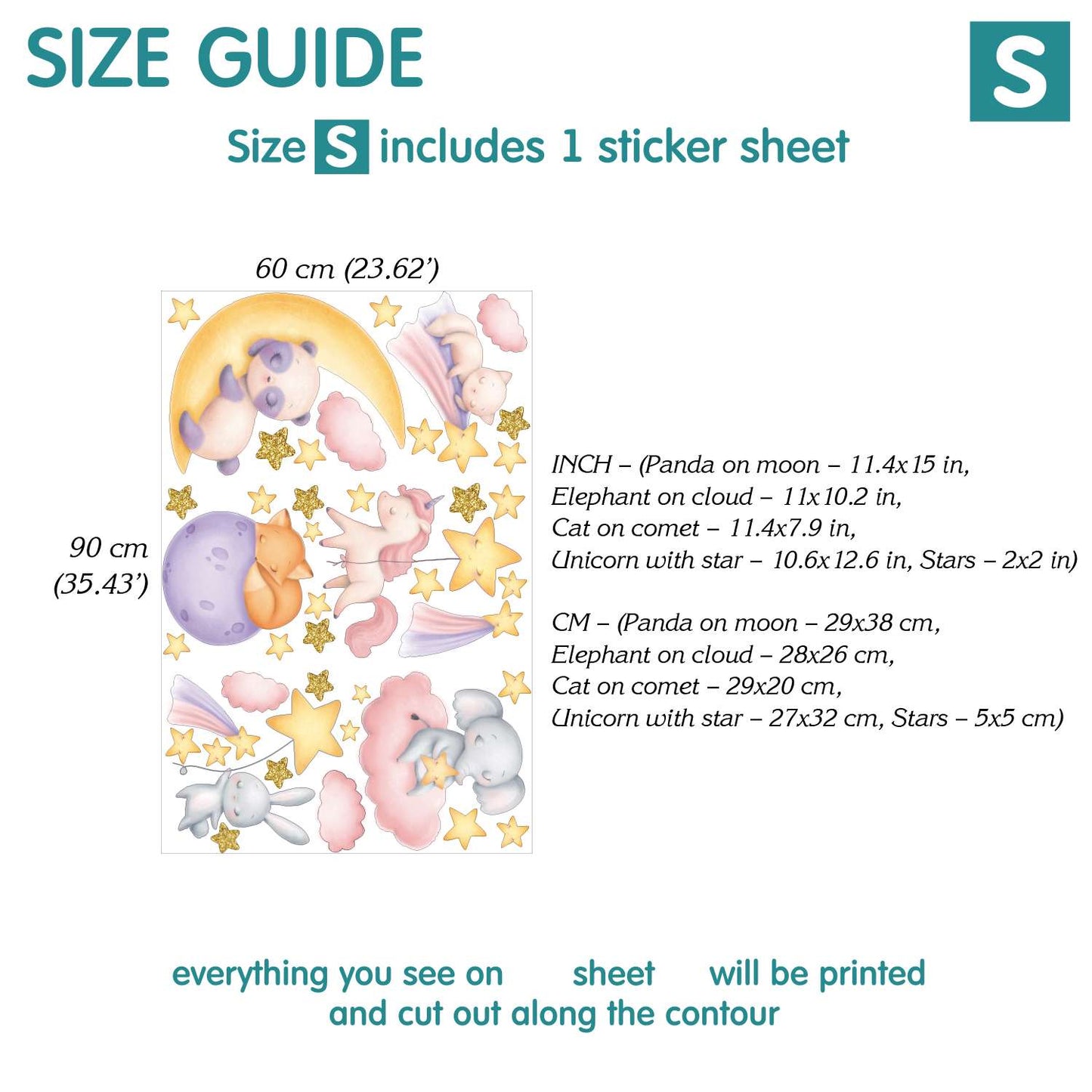 Animals Wall Decals 18.26