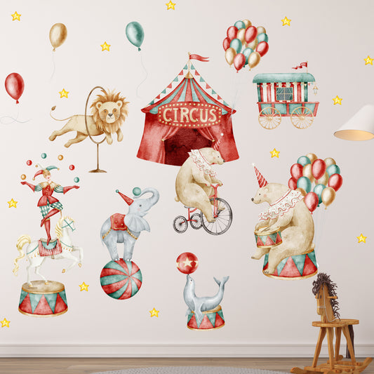 Circus Wall Decals