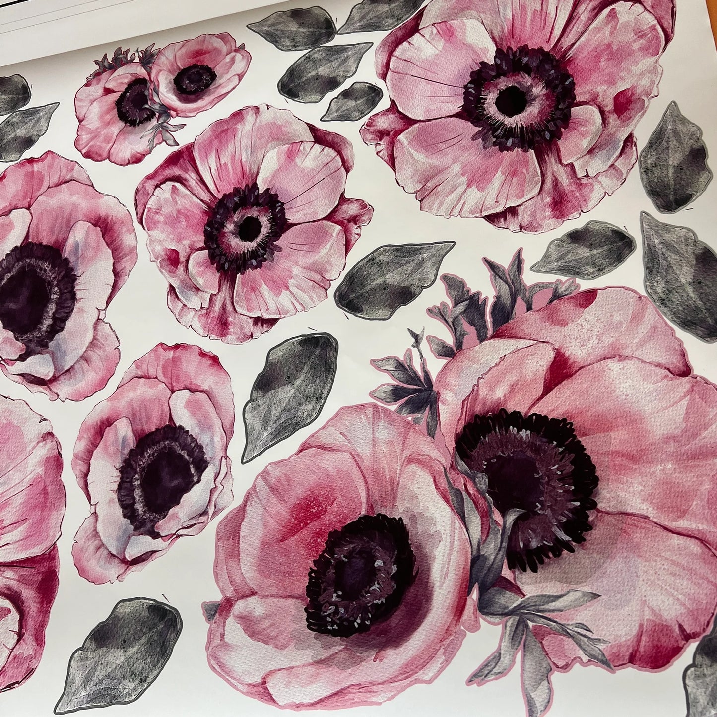 Anemone Wall Decals