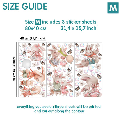 Bunnies  Wall Decals 11.12