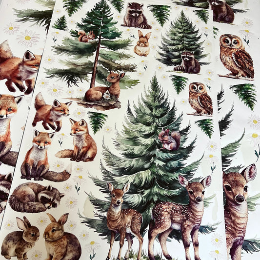 Forest Wall Decals 7.11