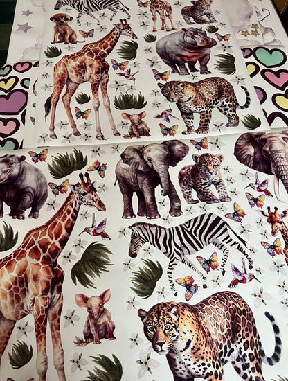 Savanna Wall Decals 10.8