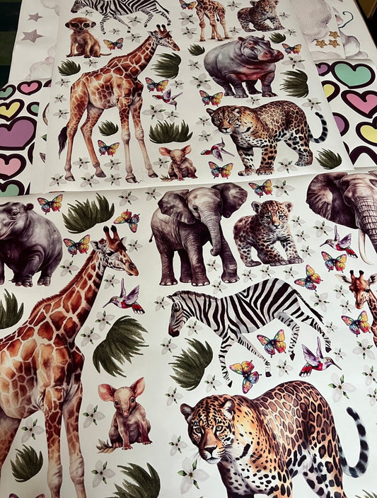 Savanna Wall Decals 10.8