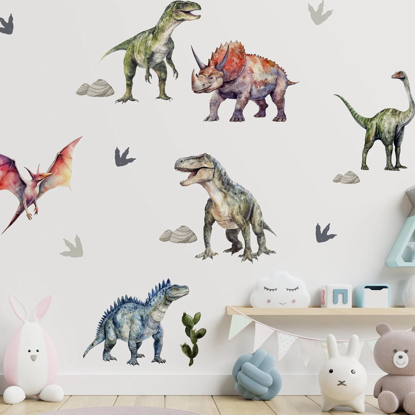 Dino Wall Decals 9.0