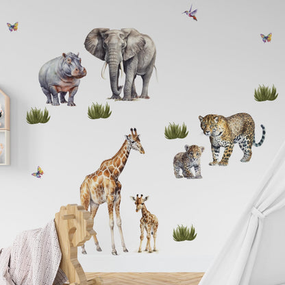 Savanna Wall Decals 10.8