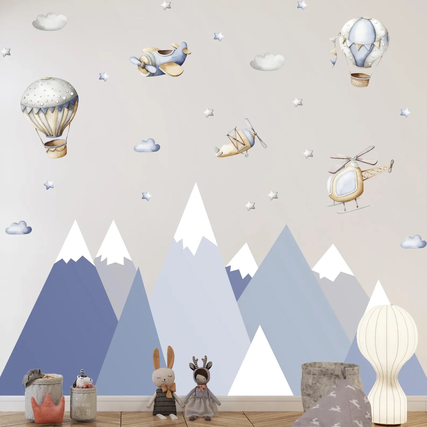 Mountains Wall Decals 7.0