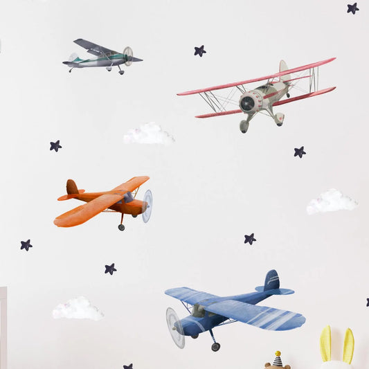 Airplane Wall Decals 9.1
