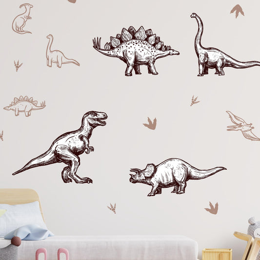 Dino Wall Decals 16.0
